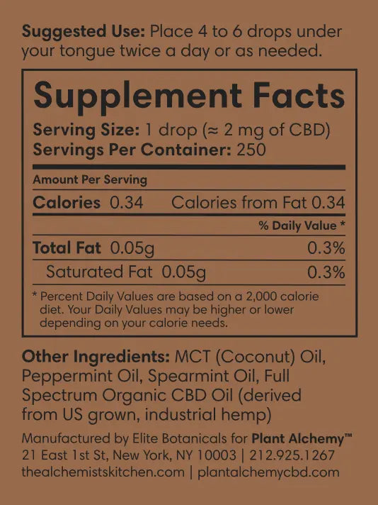 
                  
                    Concentrated CBD Oil 500mg
                  
                
