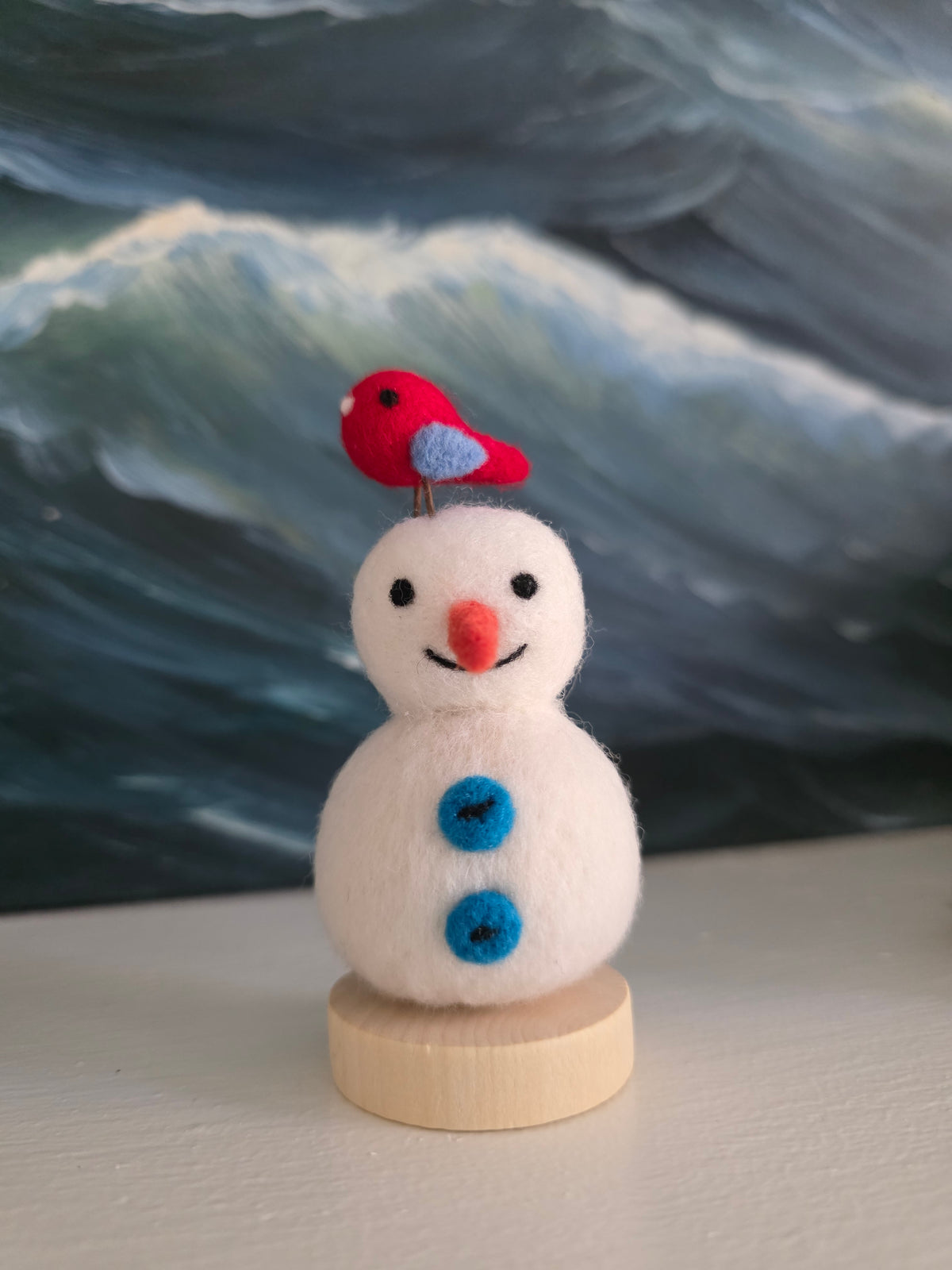Felt Snowman - Limited Edition