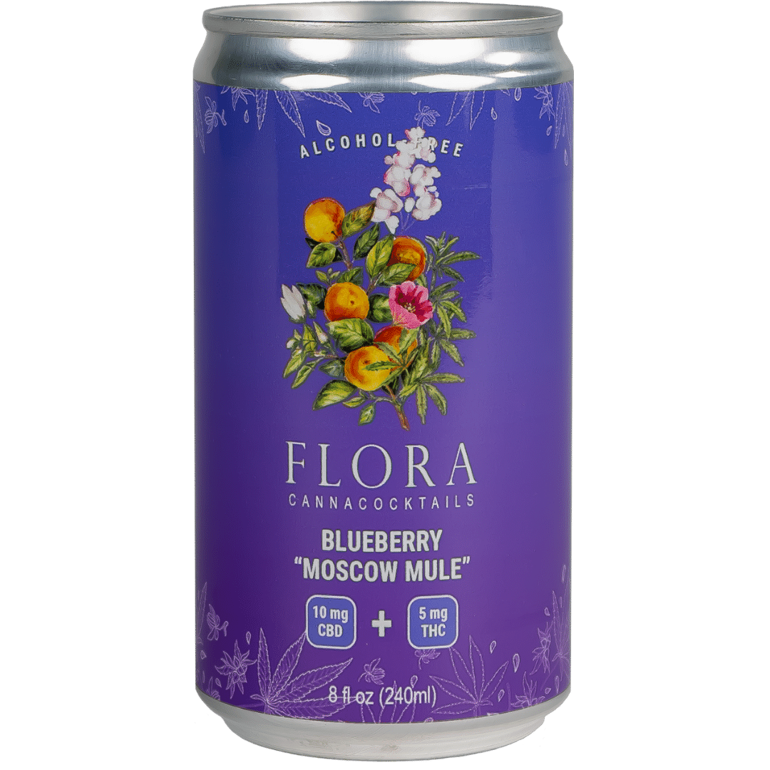 Flora Blueberry Moscow Mule