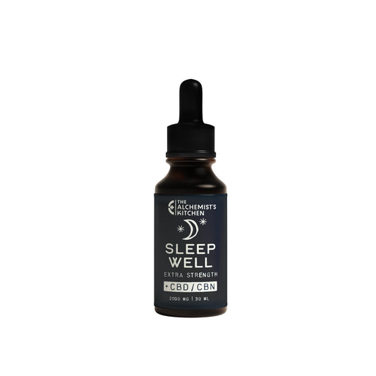 Sleep Well CBD + CBN Tincture (Full Spectrum) - Sleep & Relaxation