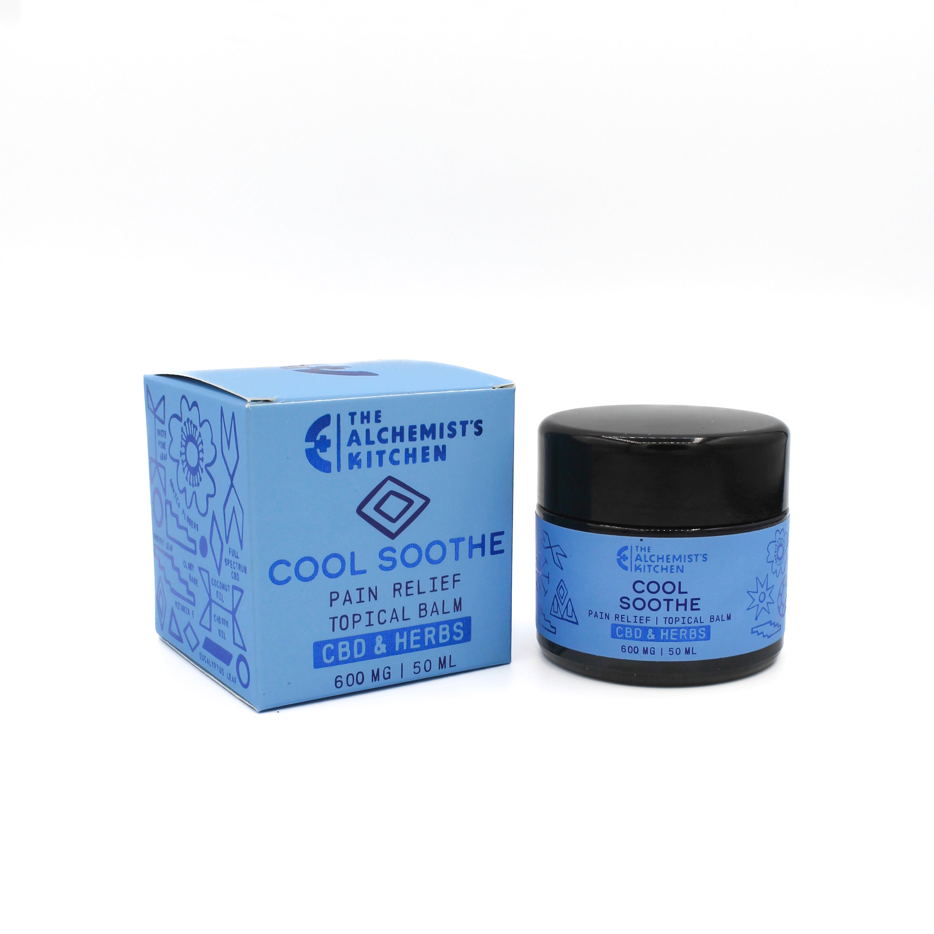 Cool Soothe Topical CBD Balm - 600mg | The Alchemist's Kitchen