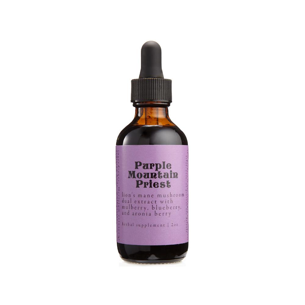 Purple Mountain Priest Balancing Tincture | The Alchemists Kitchen