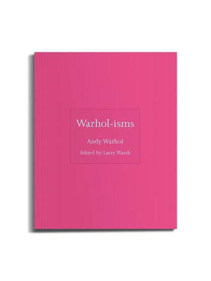 Andy Warhol Quote Book