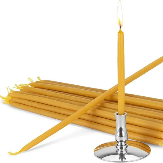 Beeswax Taper Candles