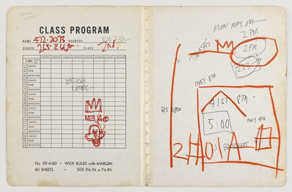 Notebooks: Jean Michel Basquiat