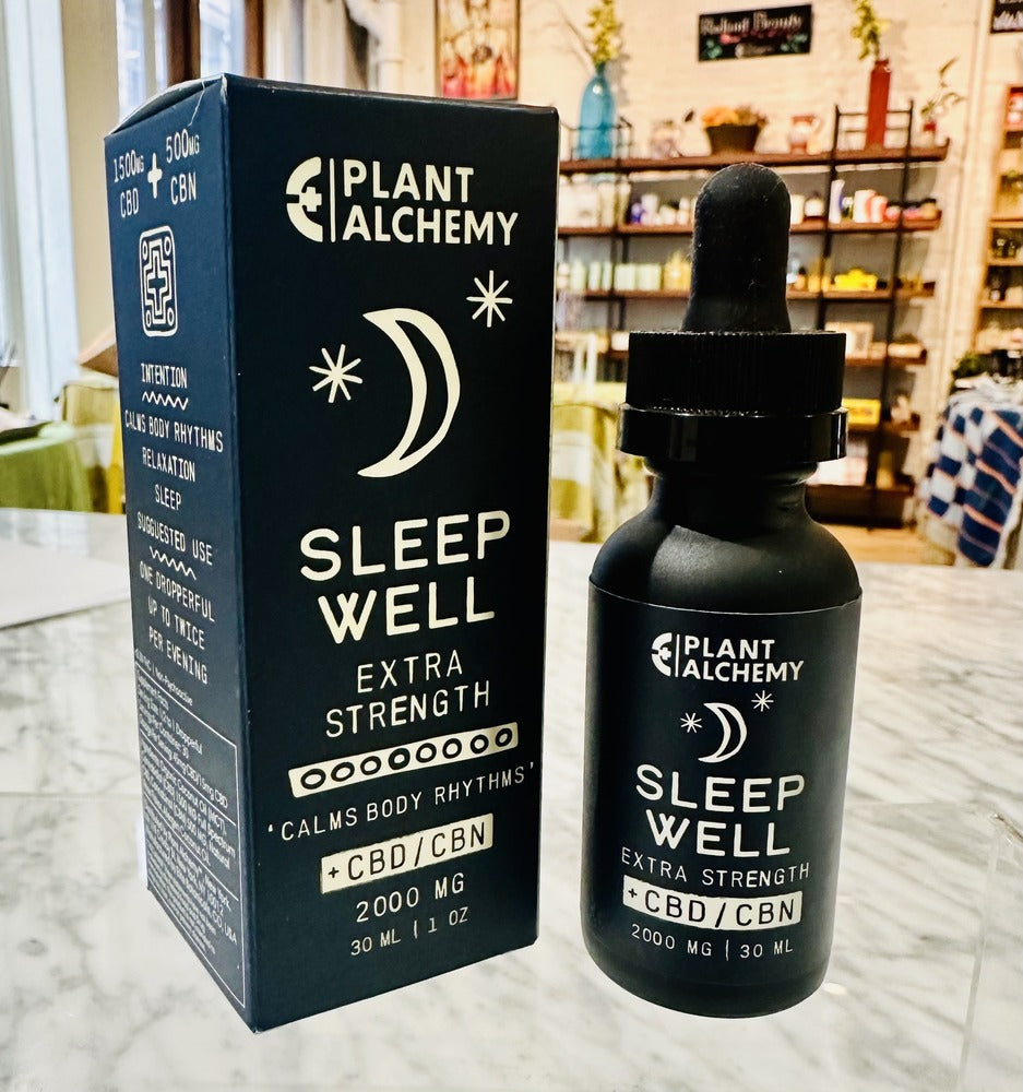 Sleep Well CBD + CBN Tincture (Full Spectrum) - Sleep & Relaxation