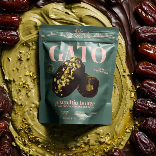 Gato Pistacio Butter Dates
