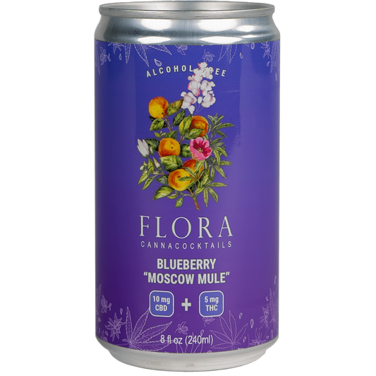 Flora Blueberry Moscow Mule