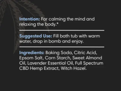 
                  
                    Unwind Bath Bomb - 50 mg
                  
                