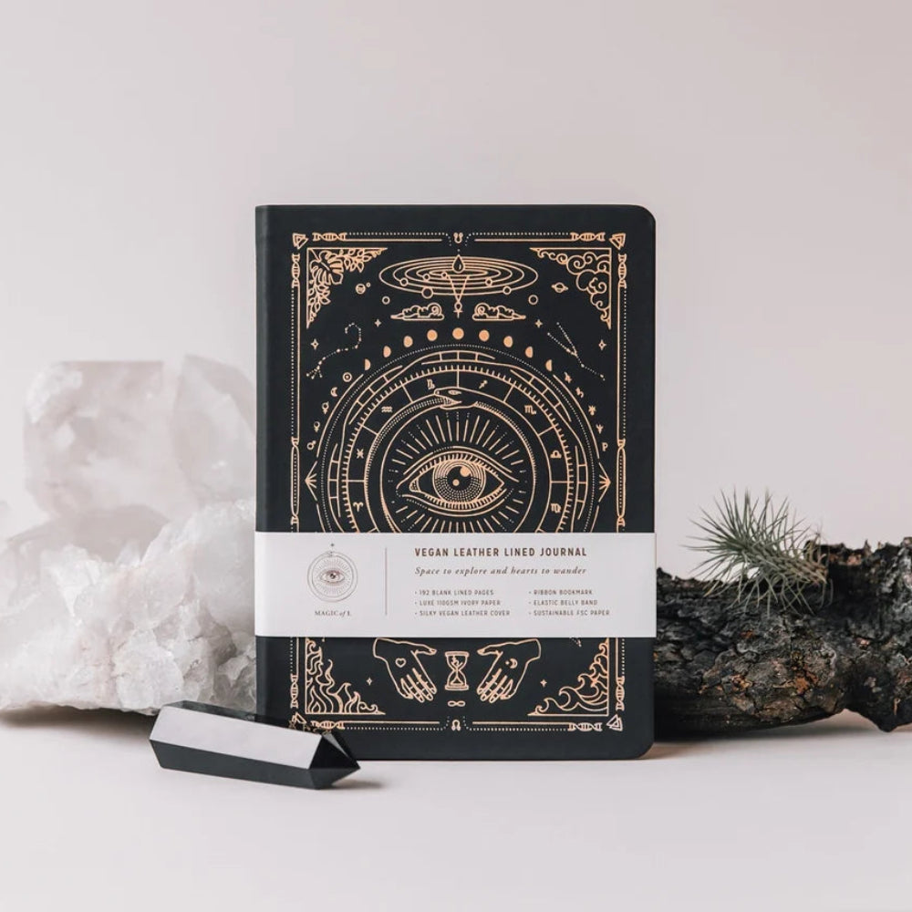 A5 Origins Vegan Leather Journal - Lined