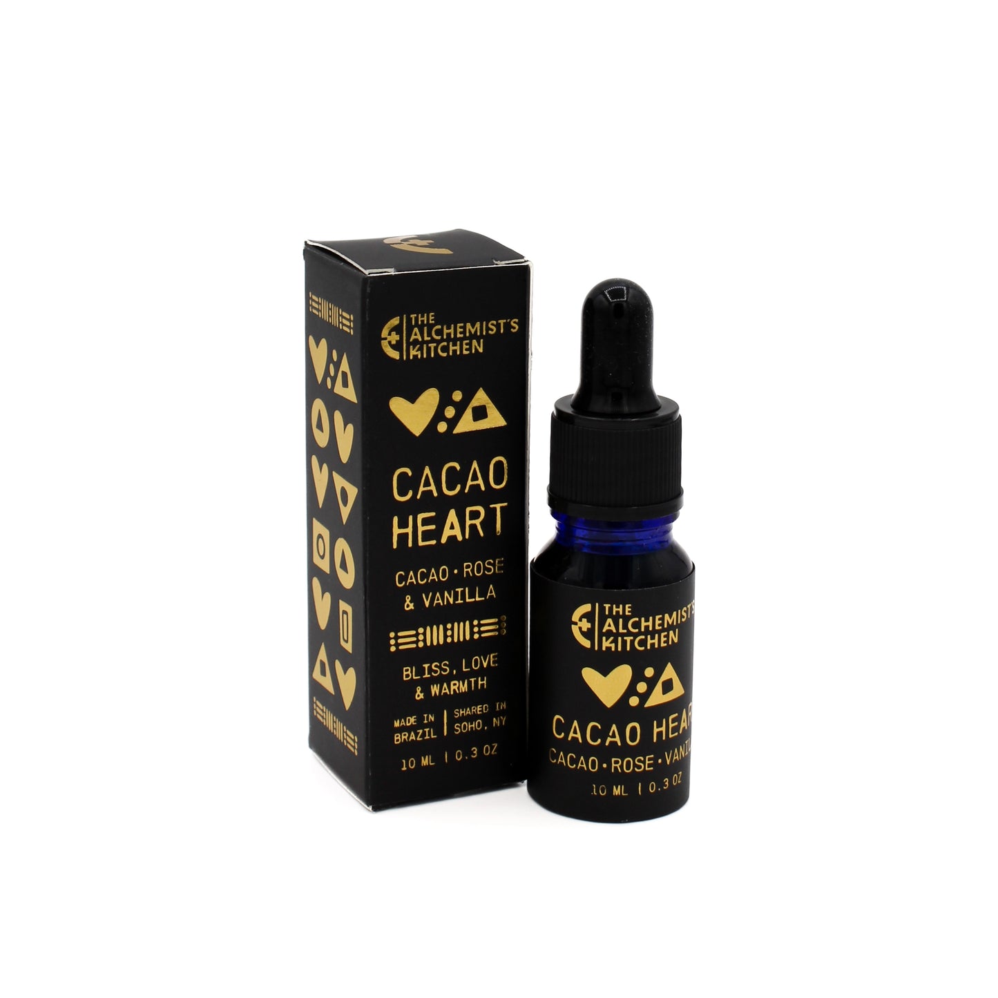 Cacao Heart Drops: Botanical Extract for Emotional Connection