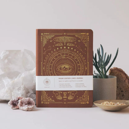 A5 Origins Vegan Leather Journal - Lined