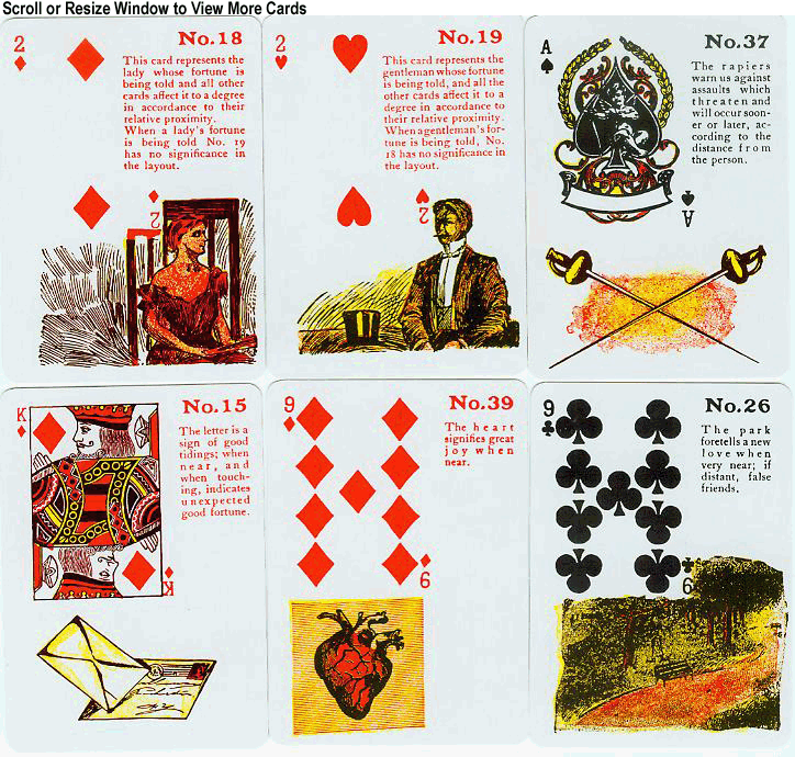 Gypsy Fortune Telling Cards