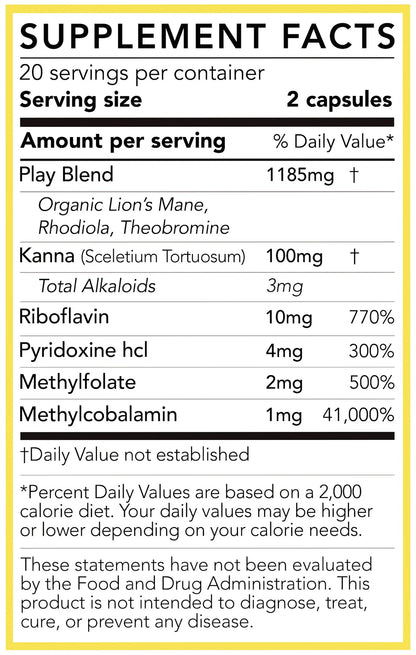 Kanna "Play" Capsules