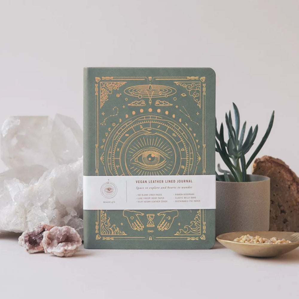 A5 Origins Vegan Leather Journal - Lined