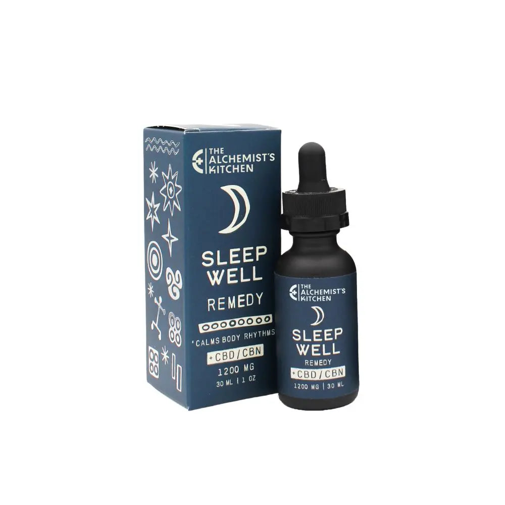 Sleep Well CBD + CBN Tincture (Full Spectrum) - Sleep & Relaxation