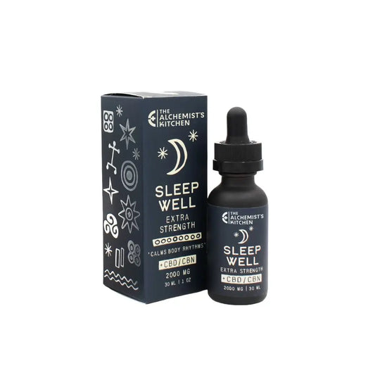 Sleep Well CBD + CBN Tincture (Full Spectrum) - Sleep & Relaxation