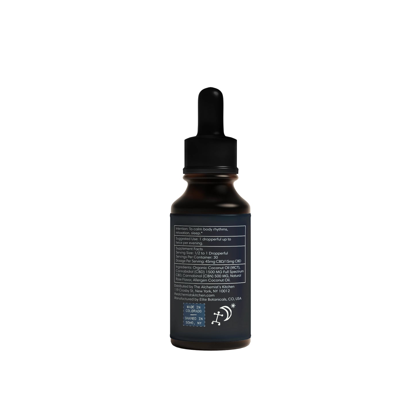 Sleep Well CBD + CBN Tincture (Full Spectrum) - Sleep & Relaxation