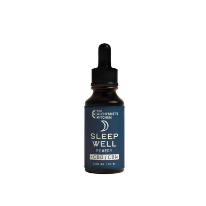 Sleep Well CBD + CBN Tincture (Full Spectrum) - Sleep & Relaxation