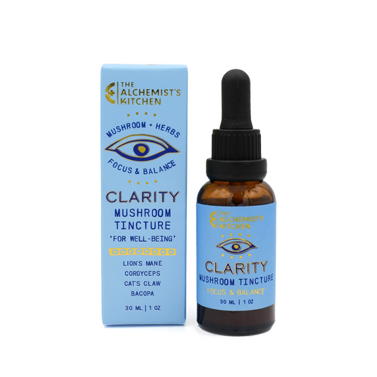 Clarity Tincture - Spagyric Mushroom & Nootropic Tincture for Focus
