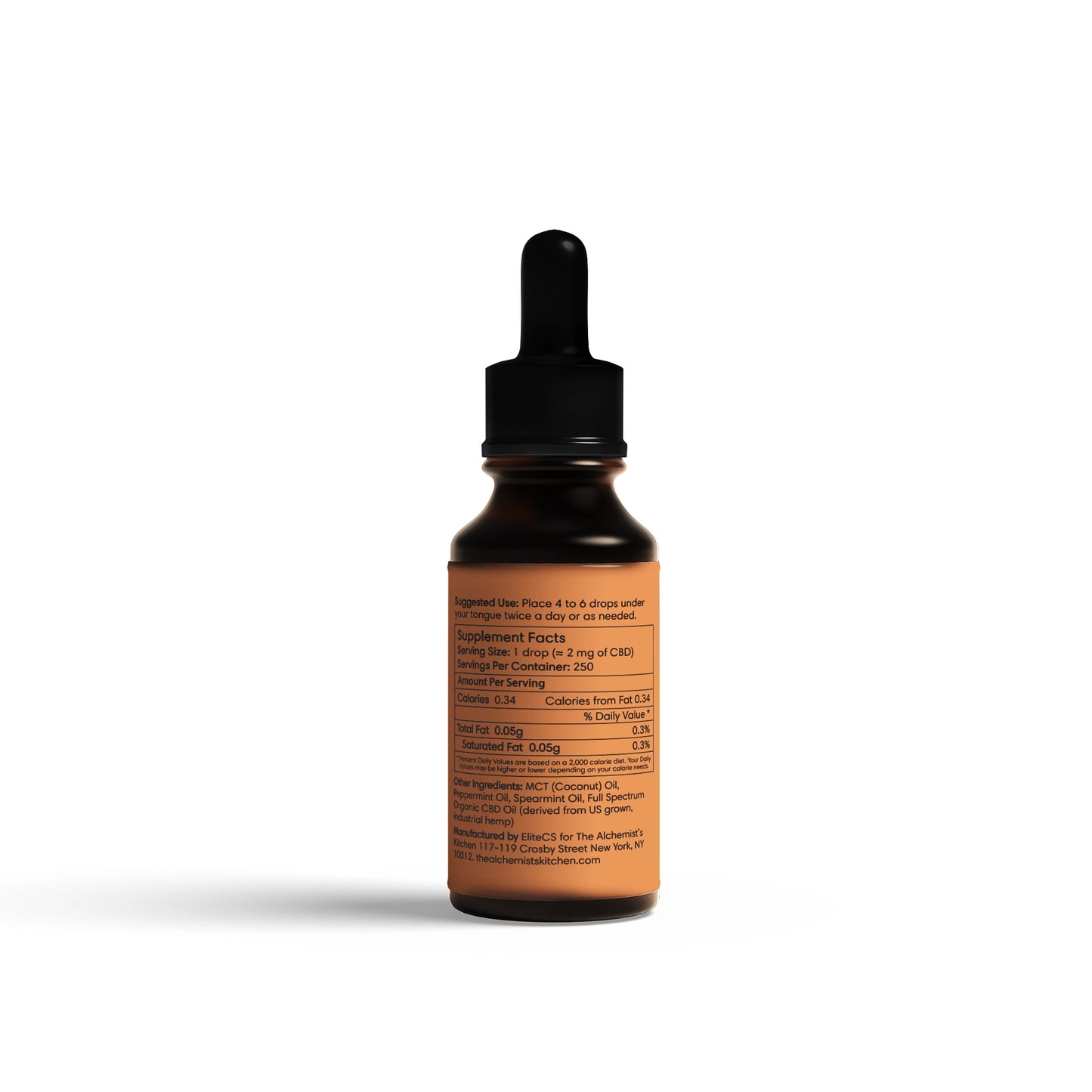 Mellow: Concentrated CBD Oil 500mg