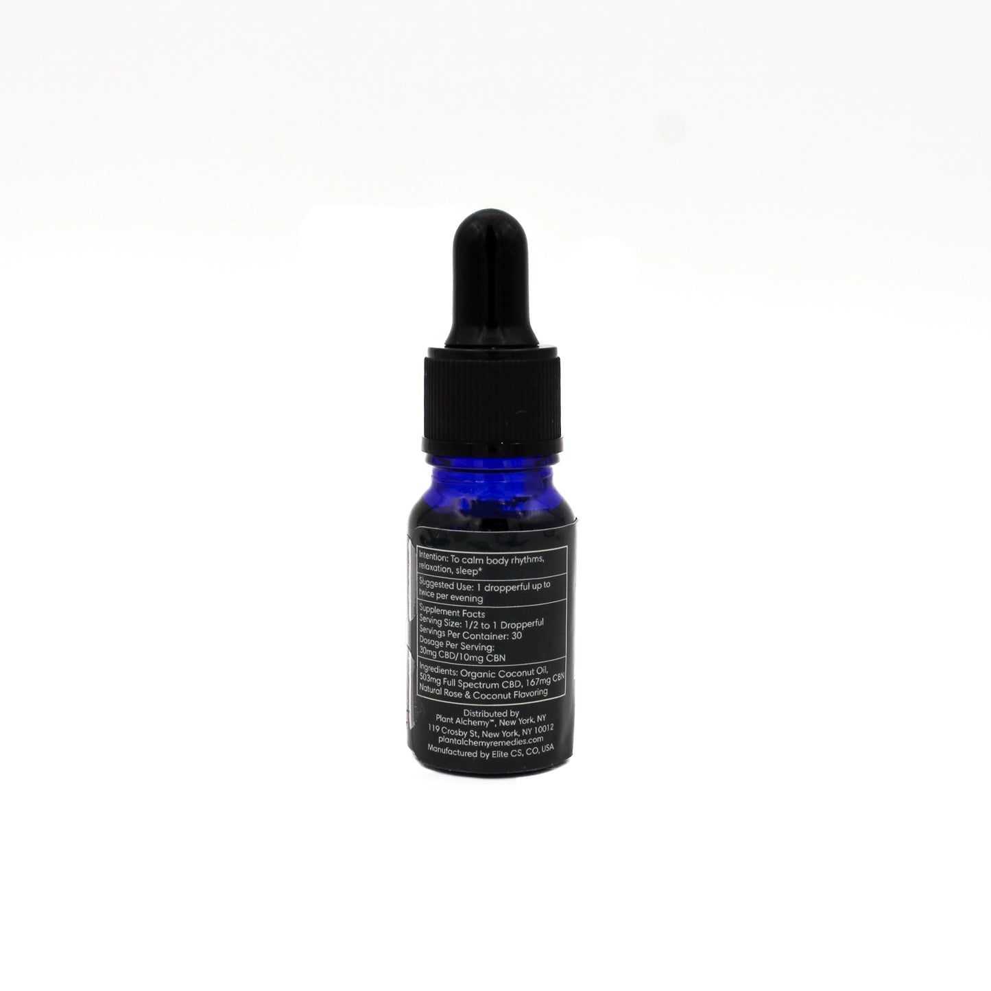 Sleep Well CBD + CBN Tincture (Full Spectrum) - Sleep & Relaxation