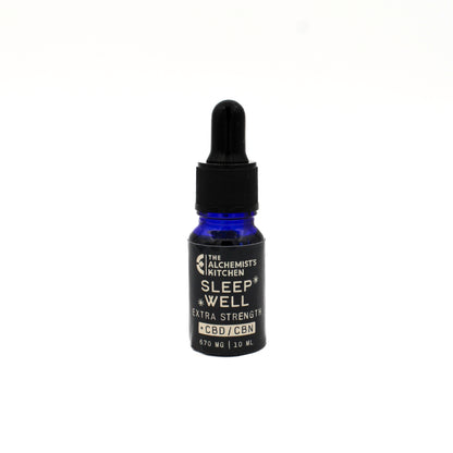 Sleep Well CBD + CBN Tincture (Full Spectrum) - Sleep & Relaxation