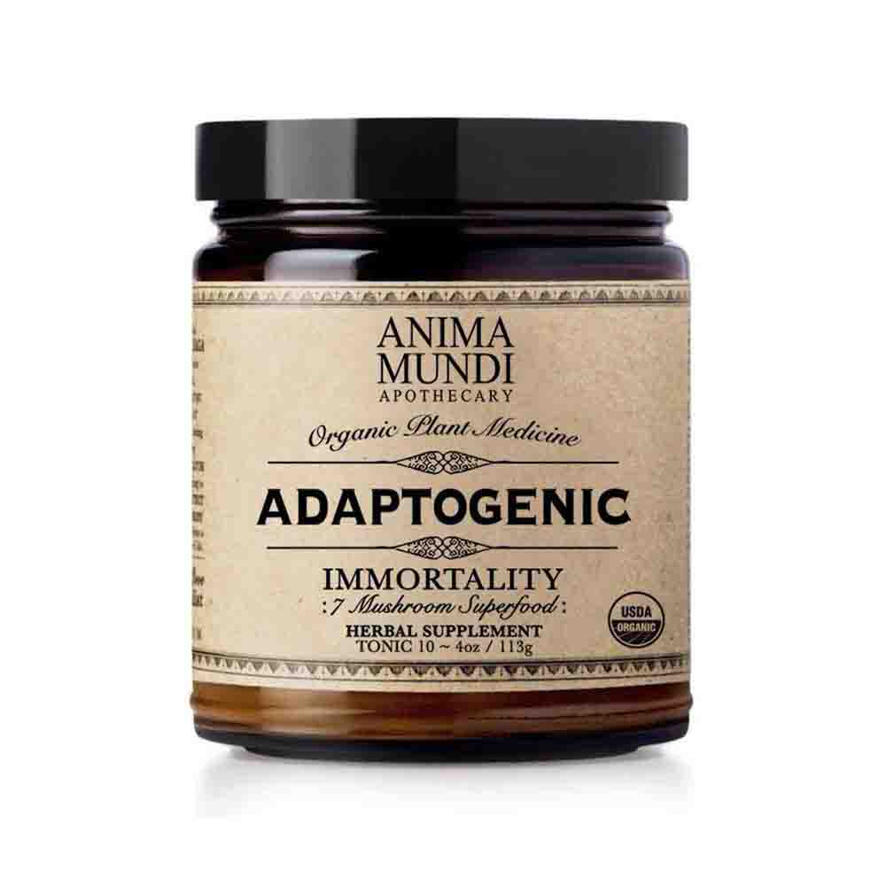 Adaptogenic 7 mushroom Powder with Cacao by Anima Mundi | The Alchemists Kitchen