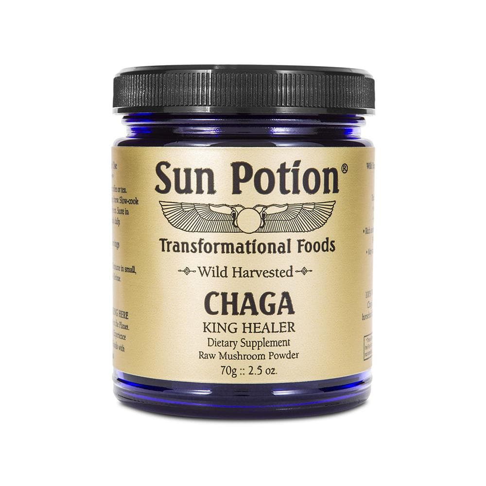 Chaga Powder by Sun Potion | The Alchemists Kitchen