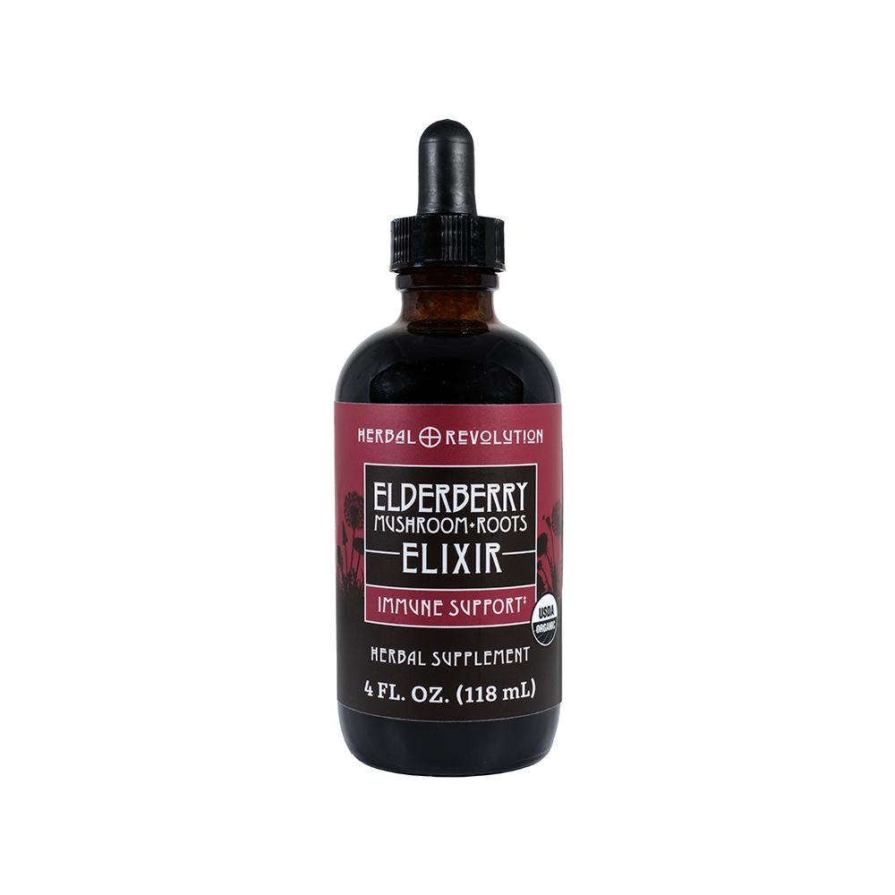 Elderberry Plus Elixir by Herbal Revolution | The Alchemists Kitchen ...