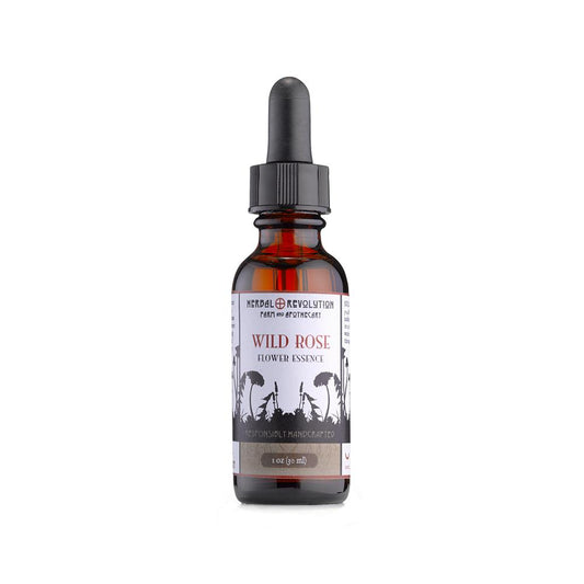 Organic Wild Rose Flower Essence | The Alchemists Kitchen