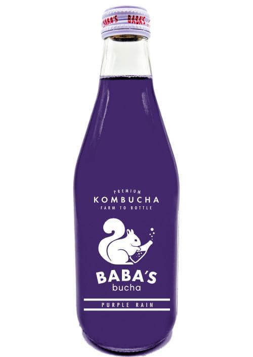 Purple Rain Kombucha 12 oz  Baba's Brew | The Alchemists Kitchen