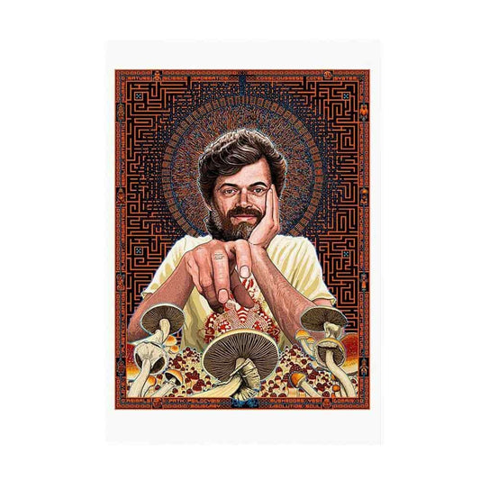 Terence McKenna Memorial Art Print | The Alchemists Kitchen