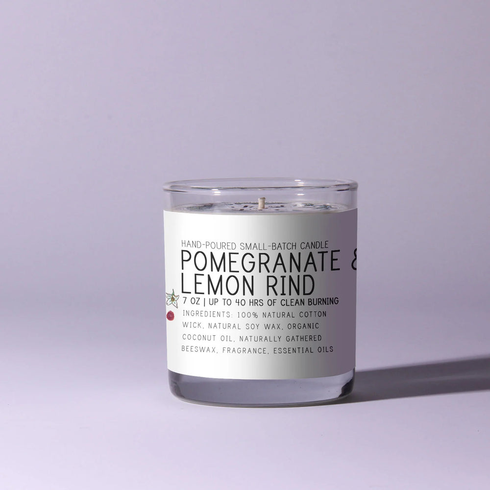 Pomegranate Soy Candle