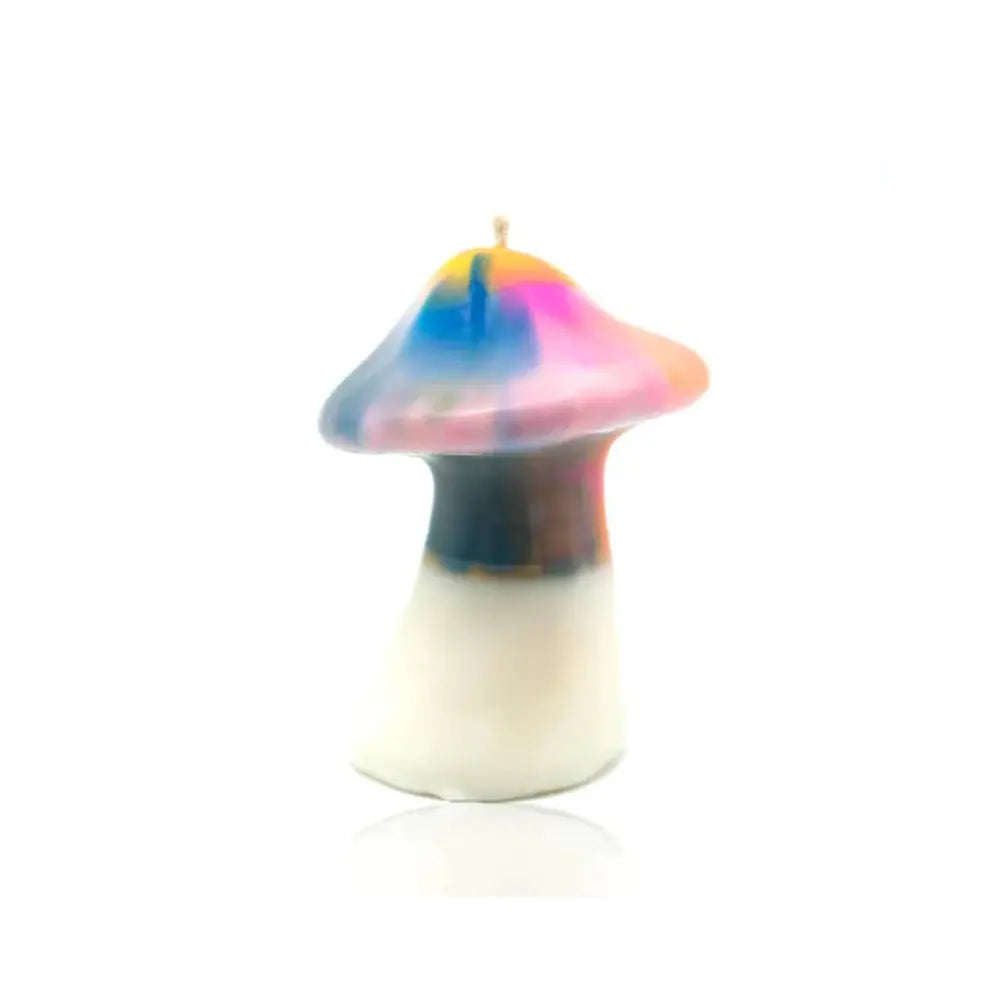 Moni Dajee Mushroom Rainbow Candle | The Alchemist's Kitchen
